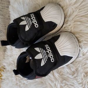 Adidas Superstar Toddler 360 Boots FV7264 No Lace Primaloft | 5K